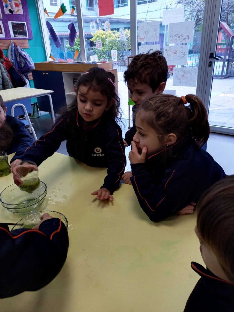 Niños y niñas de Inicial