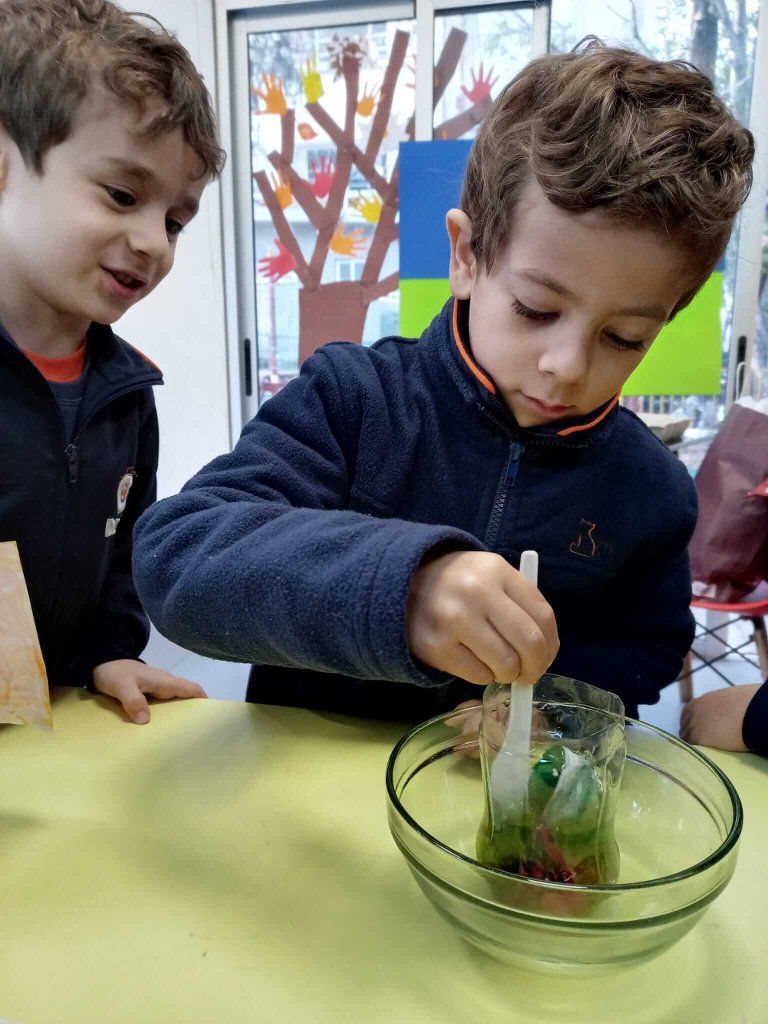 Niños y niñas de Inicial